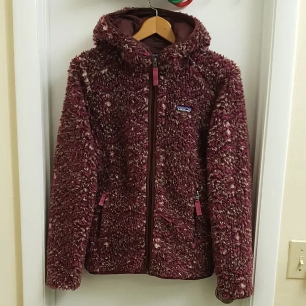 😍rare Patagonia Sherpa zip up jacket size XS